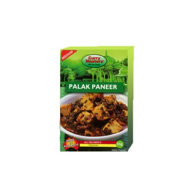 CURRY MASTERS PALAK PANNER 85G